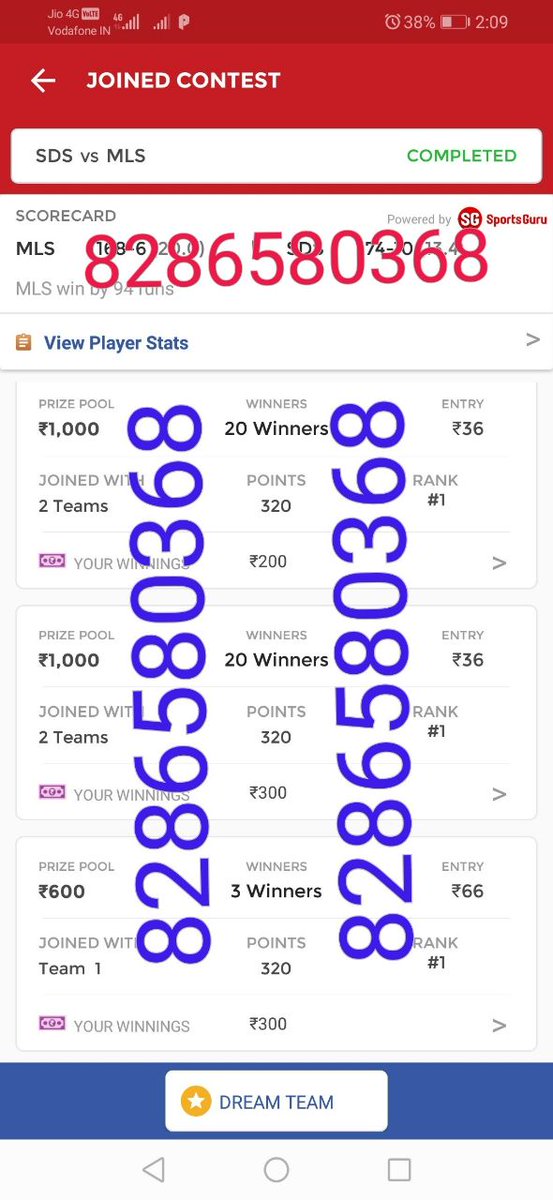 dream11champ321's tweet photo. SDS VS MLS #purecleansweap #upto33members 🙃🙃☺️☺️🍻🍺😀#Dream11 #Dream11Team #Dream11Tips #Dream11expert #dream11predictions #Cricket #CricketMeriJaan #cricketnews #ProKabaddi #nba #NBATwitter @dream11champ321 https://t.co/H6izcDZULL