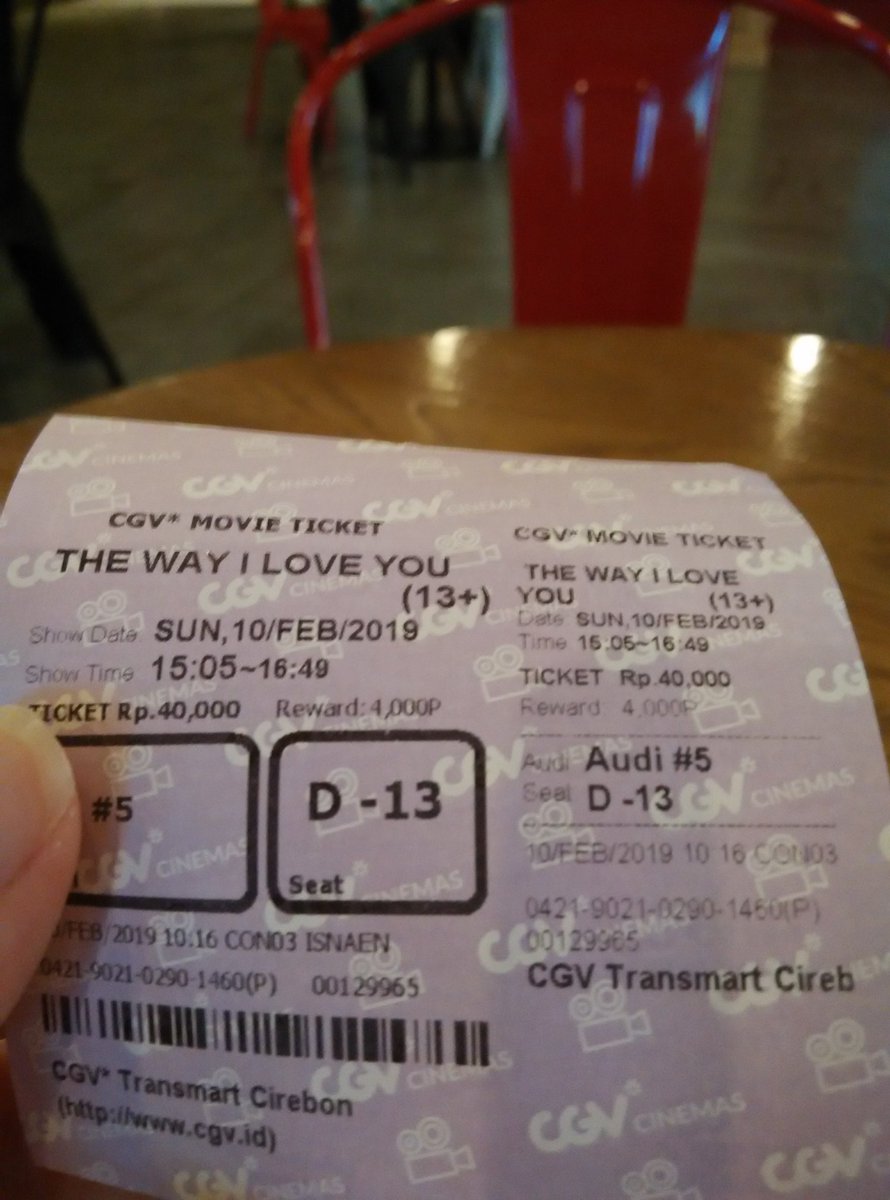 20. #TheWayILoveYou nonton ini sebenernya karena ada @Real_TissaBiani aja se, dan ternyata dia bermain menggemaskan dan bagus. Kisah persahabatannya lebih buat baper se bagi aku dibandinh kisah percintaannya. Baper, lucu, menggemaskan 3/5