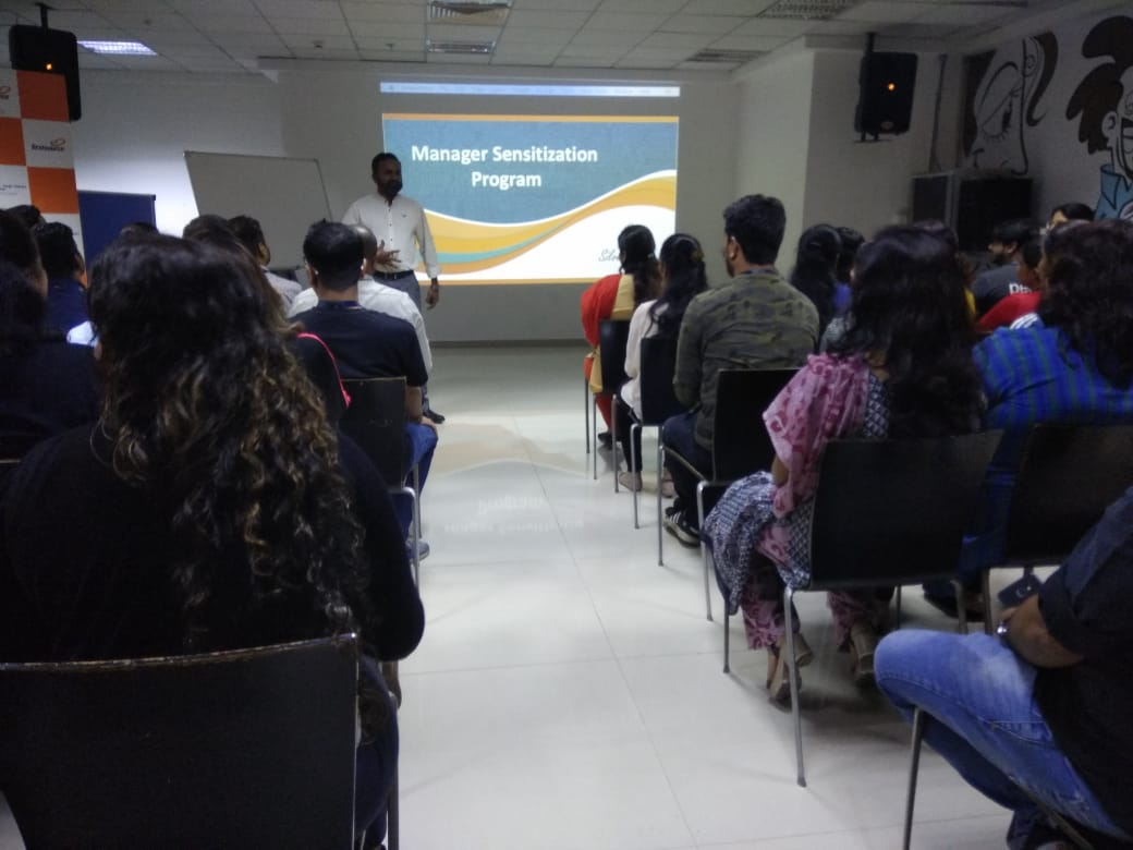 firstsource's tweet image. As part of our employee wellness initiative fitSource, #WellbeingSessions were organised recently at our Mumbai and Bangalore offices.The objective was to sensitise and equip managers to help team members overcome mental and emotional challenges.#fitSource #MentalHealthAwareness