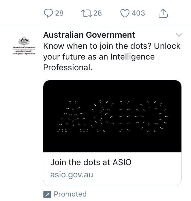 Looks like the algorithms have nominated me as good spy material. Should I? https://t.co/NesGN0q7So<a href="/tag/mytwitteranniversary"class="tags"><span>#mytwitteranniversary</span></a>