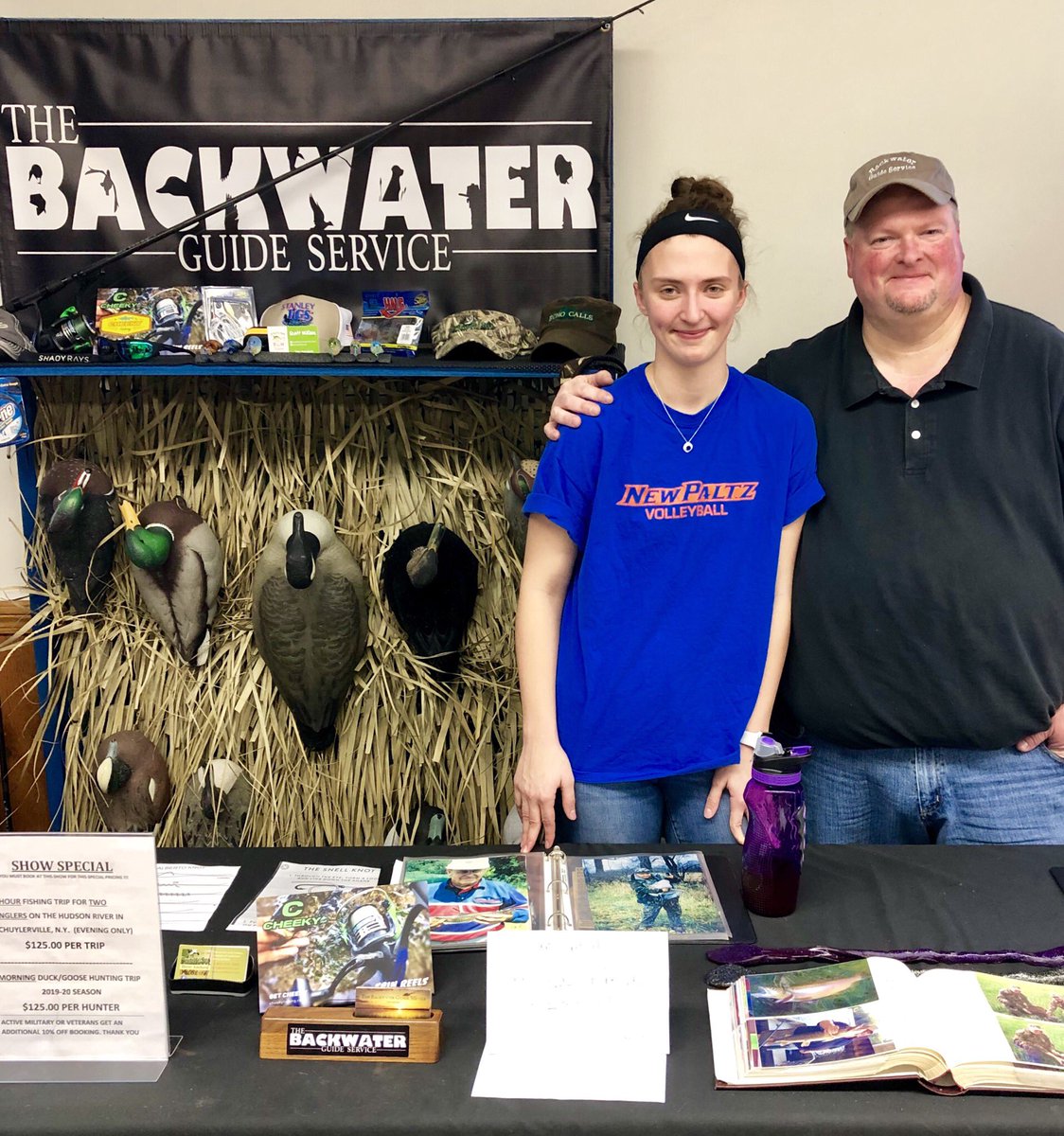 Backwaterguide's tweet image. I had a great weekend with my daughter at the Adirondack Outdoorsman Show this weekend. We booked a good portion of our entire season in just two days. Met some great people and now more than ever I’m looking to get out on the water.