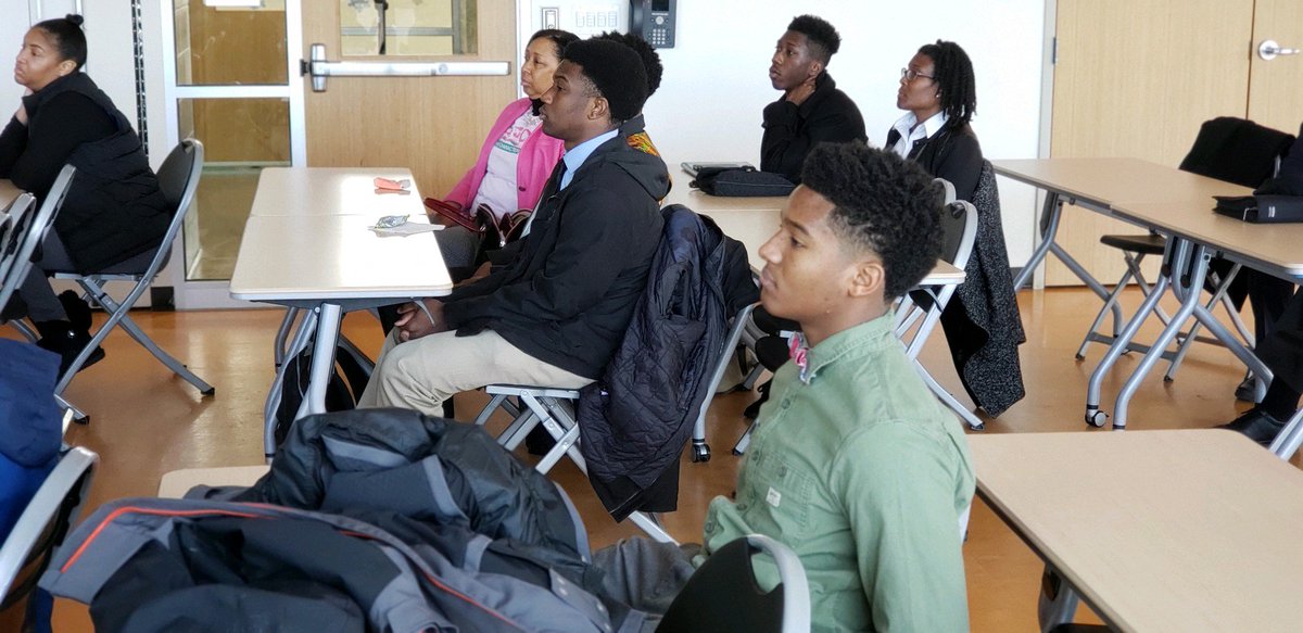 ProjectEnrich's tweet photo. We had very informative and provocative #BlackHistoryMonth panel discussions featuring our insightful students on 2/9. This generation of #BlackScholars is not lost! #pgcps #menofpgcps https://t.co/OGDlKYzP8y