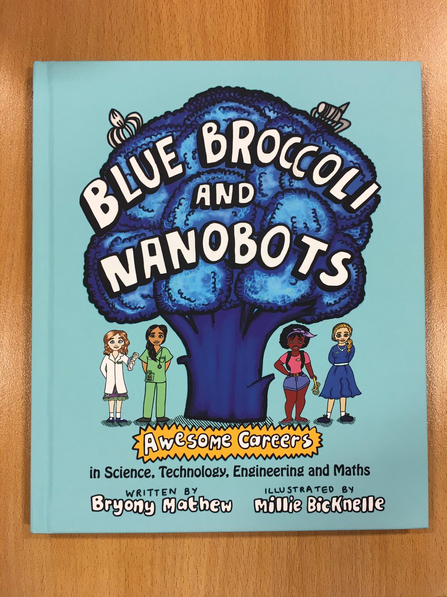 JoannaRoperFCDO's tweet photo. How to get more girls &amp; women into STEM subjects at school &amp; as a career? Break down the stereotypes!  FCO’s @BryonyMathew has published a great book #BlueBroccoli doing just that! #WomenInSTEM #InspireGirls https://t.co/nrEzCUG4qA
