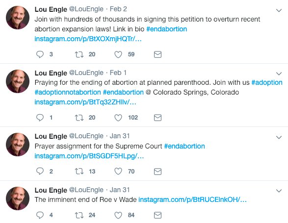 One speaker last year was an American, Lou Engle. He made a bunch of Islamophobic comments, so there was police reports and investigations by the govt. This is his twitter account today. Which brings us back to abortions in Singapore.