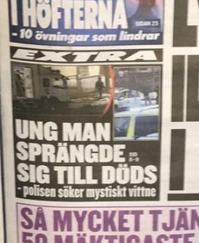 Wild Geerters (@steinkobbe) on Twitter photo A <a href="/wsj/">The Wall Street Journal</a> journalist insists something that happened in Sweden wasn't covered much by Swedish press and a guy that actually lives in Sweden shows him it was literally on the front page of the newspaper A <a href="/wsj/">The Wall Street Journal</a> journalist insists something that happened in Sweden wasn't covered much by Swedish press and a guy that actually lives in Sweden shows him it was literally on the front page of the newspaper
