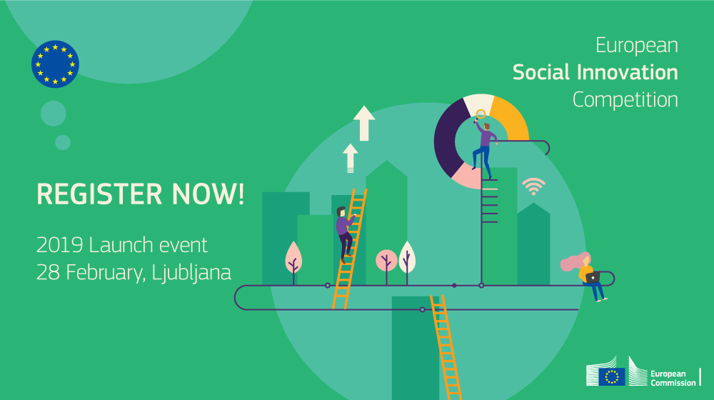 EUSocialInnov's tweet photo. Join us in #Ljubljana for the 2019 #diogochallenge Launch Event
✅ Meet social innovation leaders from across Europe
✅ Discover the latest #socinn trends and opportunities
✅ Find out the 2019 Competition theme
Get your free ticket ➡️ https://t.co/nycZz82NE7 https://t.co/calYNDtuSo