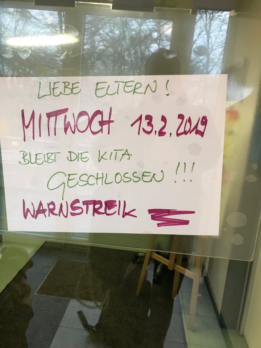 Wenn andere Eltern dein Kind zu Hause mitbetreuen, fällt die Solidarität mit den streikenden Erzieherinnen und Erziehern noch leichter! Ganztägiger Warnstreik am 13.02. ⁦<a href="/berlinerzeitung/">Berliner Zeitung</a>⁩