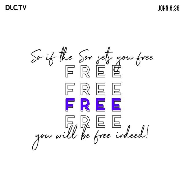 So if the Son sets you free, you will be free indeed. John 8:36 . . #strengthened2019 #dlcgrows #dlcstrong #stronginthelord #stronginfaith #church #claremore #owasso #asafeplacetogrow #bible #faith #hope #love #destinylife #jesussaves #life #instagood #j… bit.ly/2N0xxYQ