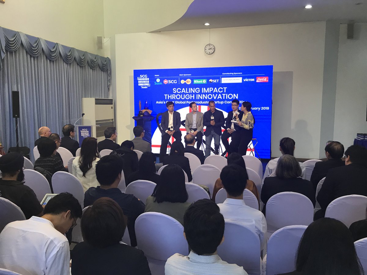 SCG Bangkok Business Challenge @Sasin tweet media