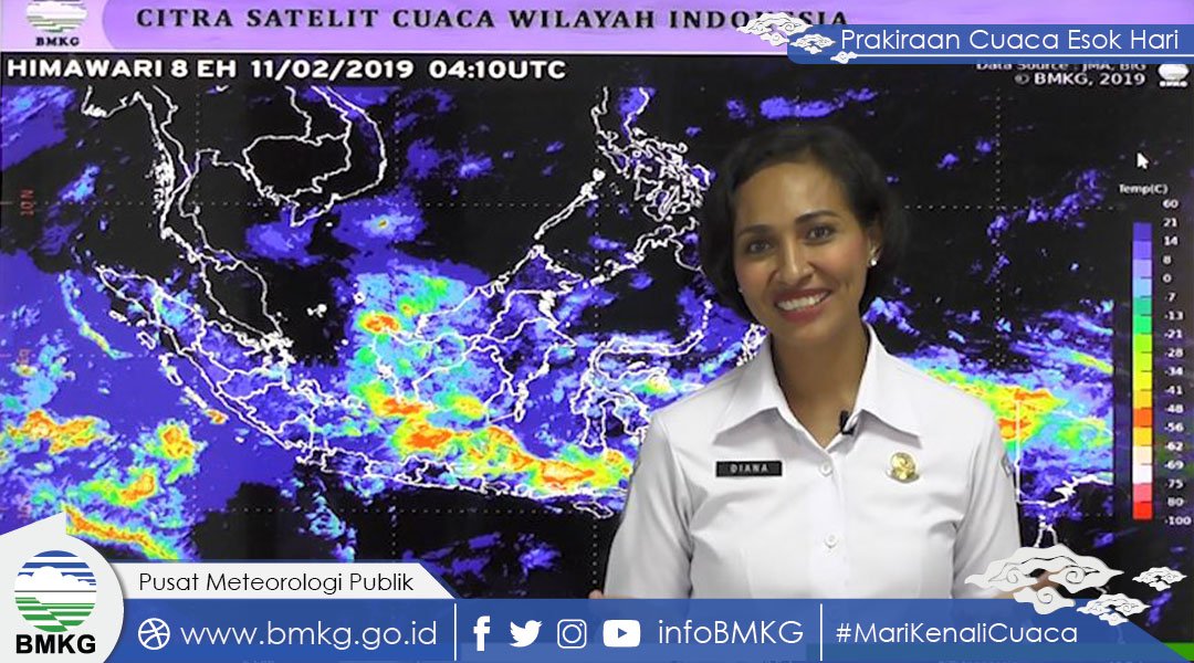 Bmkg On Twitter Ayo Sobat Cek Postingan Kami Untuk Update Prakiraan Cuaca Esok Hari Selasa 12 Februari 2019 Semoga Bermanfaat Dapat Diakses Juga Melalui Link Youtube Https T Co Rfgzgtrfdm Infobmkg Prakiraancuaca Marikenalicuaca Programkerja Bmkg On Twitter Ayo Sobat Cek Postingan Kami Untuk Update Prakiraan Cuaca Esok Hari Selasa 12 Februari 2019 Semoga Bermanfaat Dapat Diakses Juga Melalui Link Youtube Https T Co Rfgzgtrfdm Infobmkg Prakiraancuaca Marikenalicuaca Programkerja