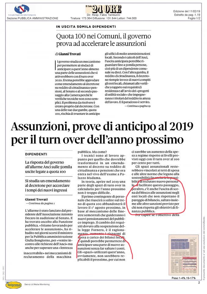 ComitatoIdoneiN's tweet photo. Possibilità di assumere con procedura +veloce utilizzando graduatorie esistenti #subitoassunzioni degli #idoneitecniciamministrativi per sopperire le gravi carenze di personale,#quota100 #redditodicittadinanza @demagistris @gbongiorno66 @matteosalvinimi @luigidimaio @MFantinati https://t.co/62ZKvdCDof