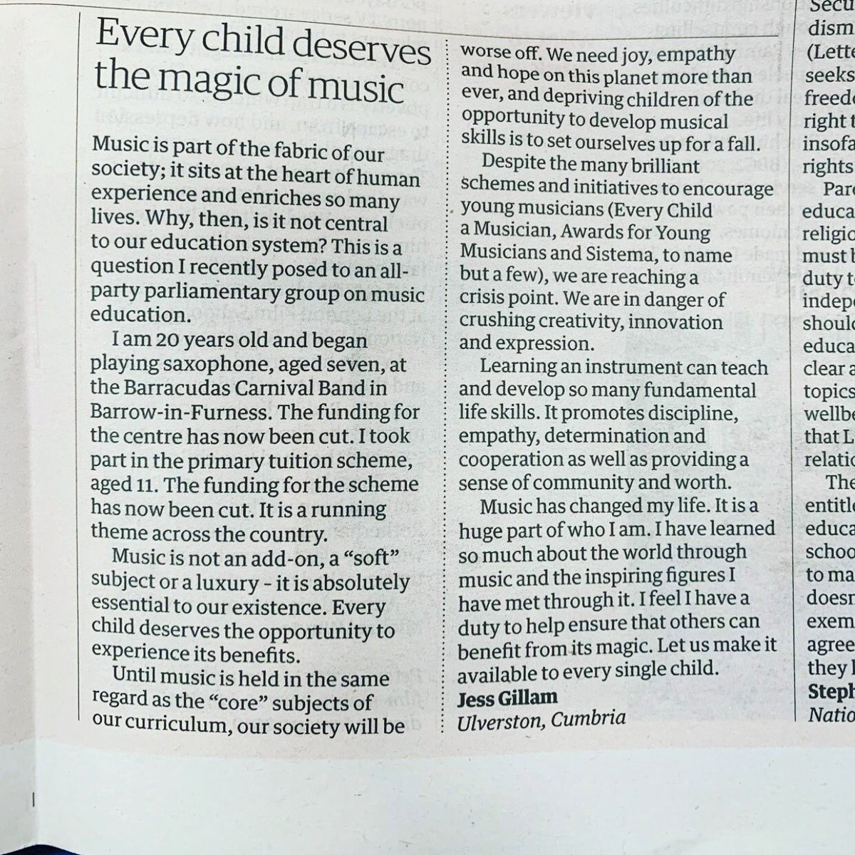 Jess Gillam tweet media