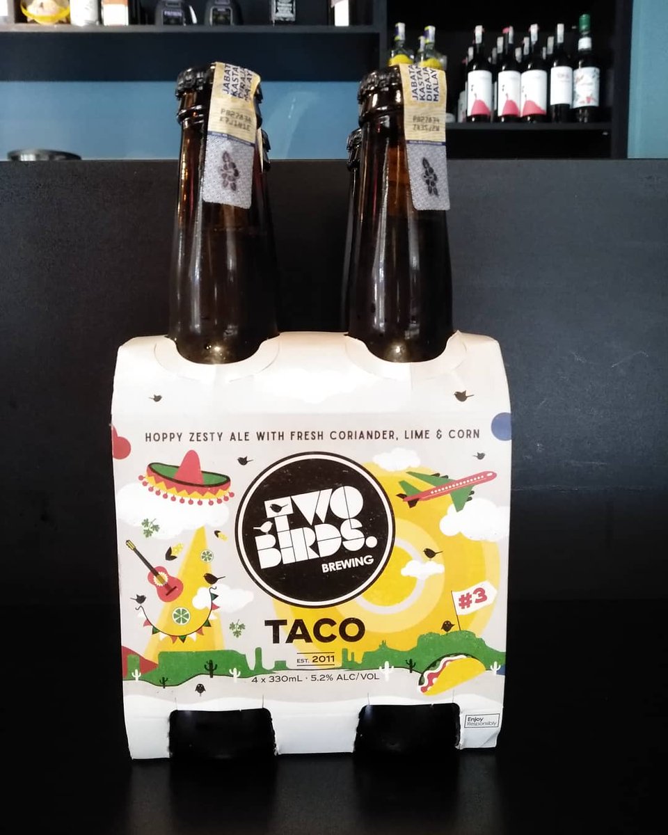 TapsBeerBar's tweet image. Let's Taco-bout how Two Bird's Taco is back! #beerkaki #betterbeersforeveryone