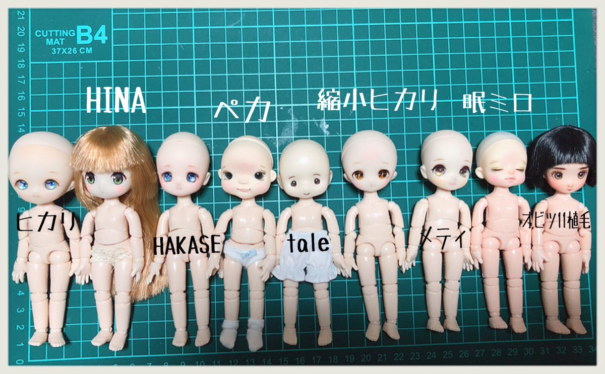 くりこponette オビツ11サイズドール 新 比較メモ 並べ過ぎた そして分かり辛い 正面から見た感じよりも 後頭部の形 大きさが様々 なんにしても どの子も可愛い 全員は勿論並べきれない オビツ11 くりこponette オビツ11サイズドール 新 比較メモ 並べ過ぎた そして分かり辛い 正面から見た感じよりも 後頭部の形 大きさが様々 なんにしても どの子も可愛い 全員は勿論並べきれない オビツ11