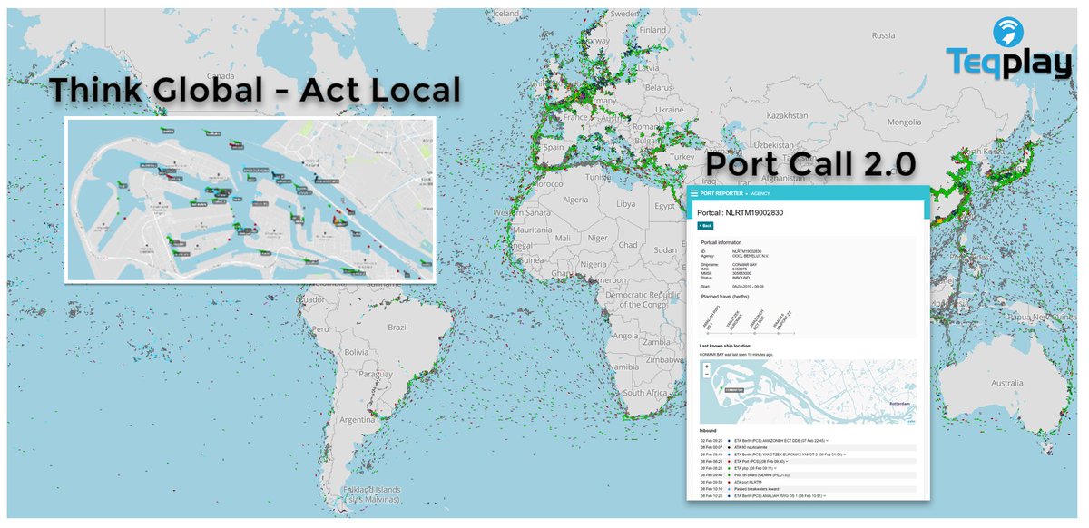 Port Reporter: all information on your port calls at hand. In control, pro active, servicing clients and make more money! Welcome in the digital era: PortReporter => Port Call 2.0! 

#PortOfRotterdam #PortOfAmsterdam #PortofAntwerp #rotterdam #amsterdam #antwerp #antwerpen