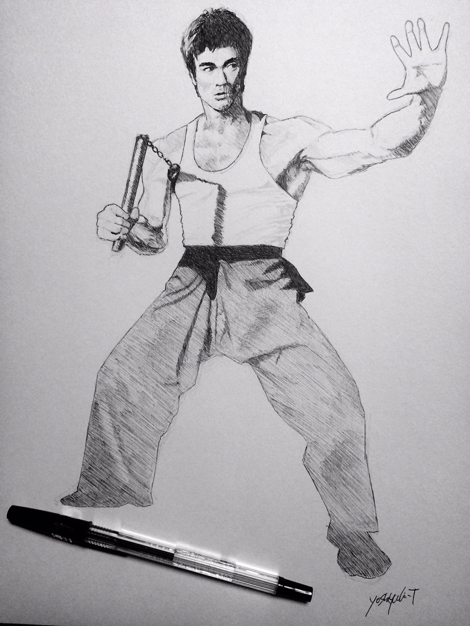 人気の雑貨がズラリ! ブルース・リーの絵 - 絵画 人気の雑貨がズラリ! ブルース・リーの絵 - 絵画