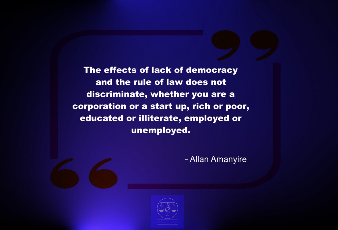 ug_lawsociety's tweet photo. Today's quote is premised on ULS's #StrategicObjective3: "To contribute to the upholding and promoting of rule of law in Uganda."
#BuildingBridges
QUOTE: https://t.co/WG3RIRikT9