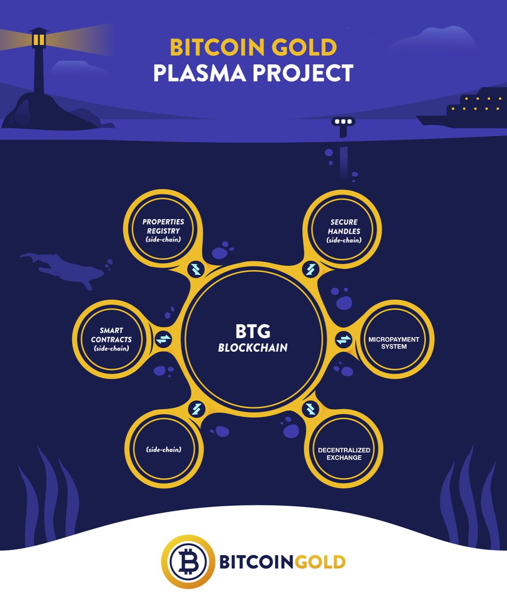 The Dev team is working hard to bring PLASMA to #BitcoinGold in order to  enable sophisticated smart contract support. #Plasma is an advanced &  innovative technology that allows rapid execution on side