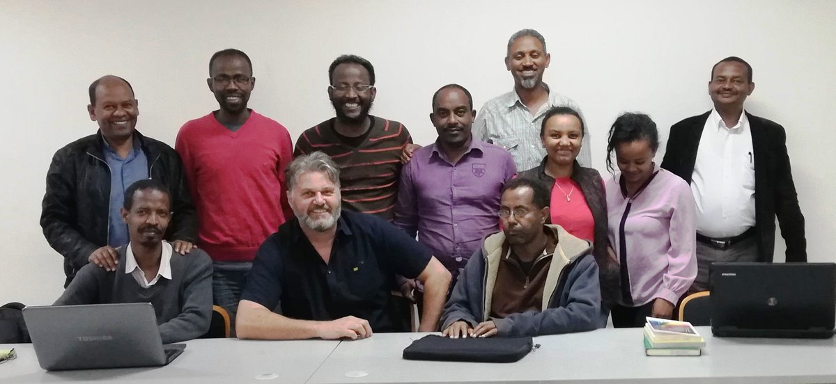 WitnessGetuie's tweet photo. #NetACT's Executive Director, Prof. Len Hansen, with the Master’s in Systematic Theology Students at EGST (Ethiopian Graduate School of Theology) in Addis Ababa.
Prof. Hansen taught systematic theological research methodology as part of NetACT's lecturer exchange programme. https://t.co/scOAfHZU3a