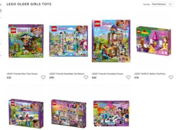 When someone thinks #HarryPotter LEGO is not for girls...🤔
Hi <a href="/nextofficial/">Next</a> pls could you rethink this. Age-filters are more meaningful than searches for boy/girl but if you MUST filter that way, you should have the same choices in both sections.