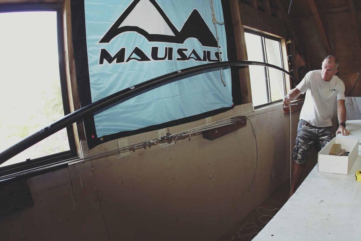 mauisails's tweet photo. Phil McGain checking mast bend if it's up to specs that was sent to factory.
 ...
We have full range of masts available online to order - https://t.co/6mApLTxjWo
 ...
You can also check out used gear section at https://t.co/5ceZd7bmO3 https://t.co/lla2wsmf3W