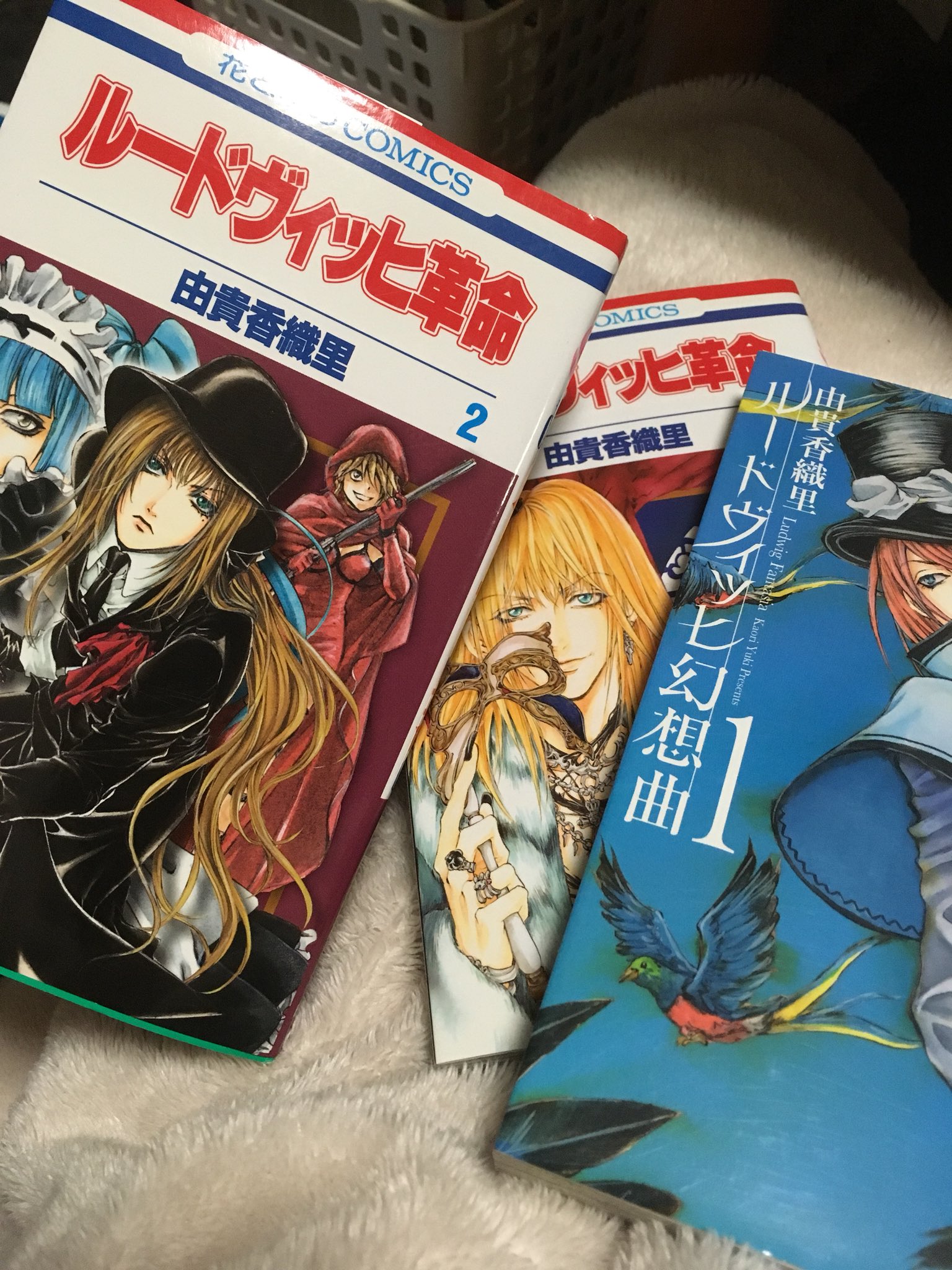 ぺん A Twitter 超久しぶりに読んだー由貴香織里の作品で1番好き 幻想曲の方は初めて読んだけど一巻しか出てないのかあ W もっと読みたい W 由貴香織里 ルードヴィッヒ革命 ルードヴィッヒ幻想曲