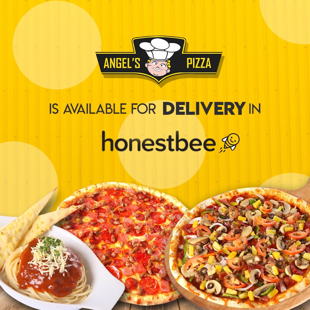 angelspizza's tweet photo. Heads up Honestbee users! You can now enjoy Angel’s Pizza at the comfort of your home or at the office. Order now in Honestbee!
.
.
#angelspizza #angelspizzaph #honestbee #honestbeeph #pizzadelivery #fooddelivery https://t.co/iO20z07Zba