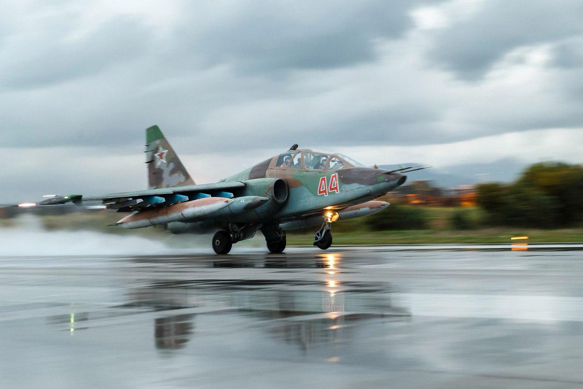 #RuAF Su-25 at #Hmeimim, #Syria