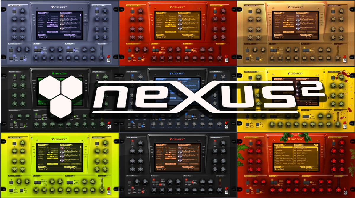 refx nexus 2 skins