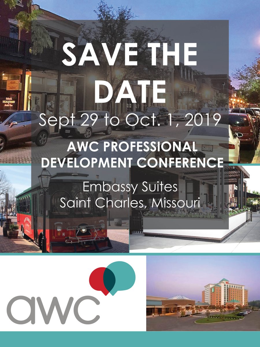 AWCSGF's tweet photo. Early early bird registration for this year's @AWCConnects National Conference will be open soon! Save the date and watch for updates!! #nationalconference #savethedate #awc #awcsgf #417land #springfieldmo #womenincommunication #communication #networking #mondaymotivation https://t.co/55Efr56EC5