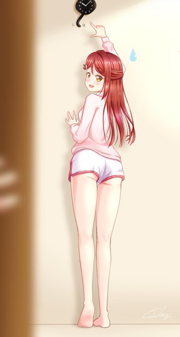 猫のしっぽが一番好きな梨子ちゃん～～
🌸🐱🌸🐱 