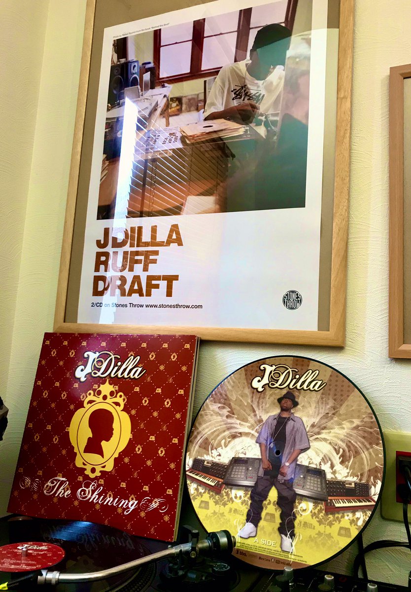 2月はJ Dilla を存分に楽しみます◎♬🎼🍩⬜️⬜️⬜️⬜️
#JDilla 
#jaydee 
#JamesYancey