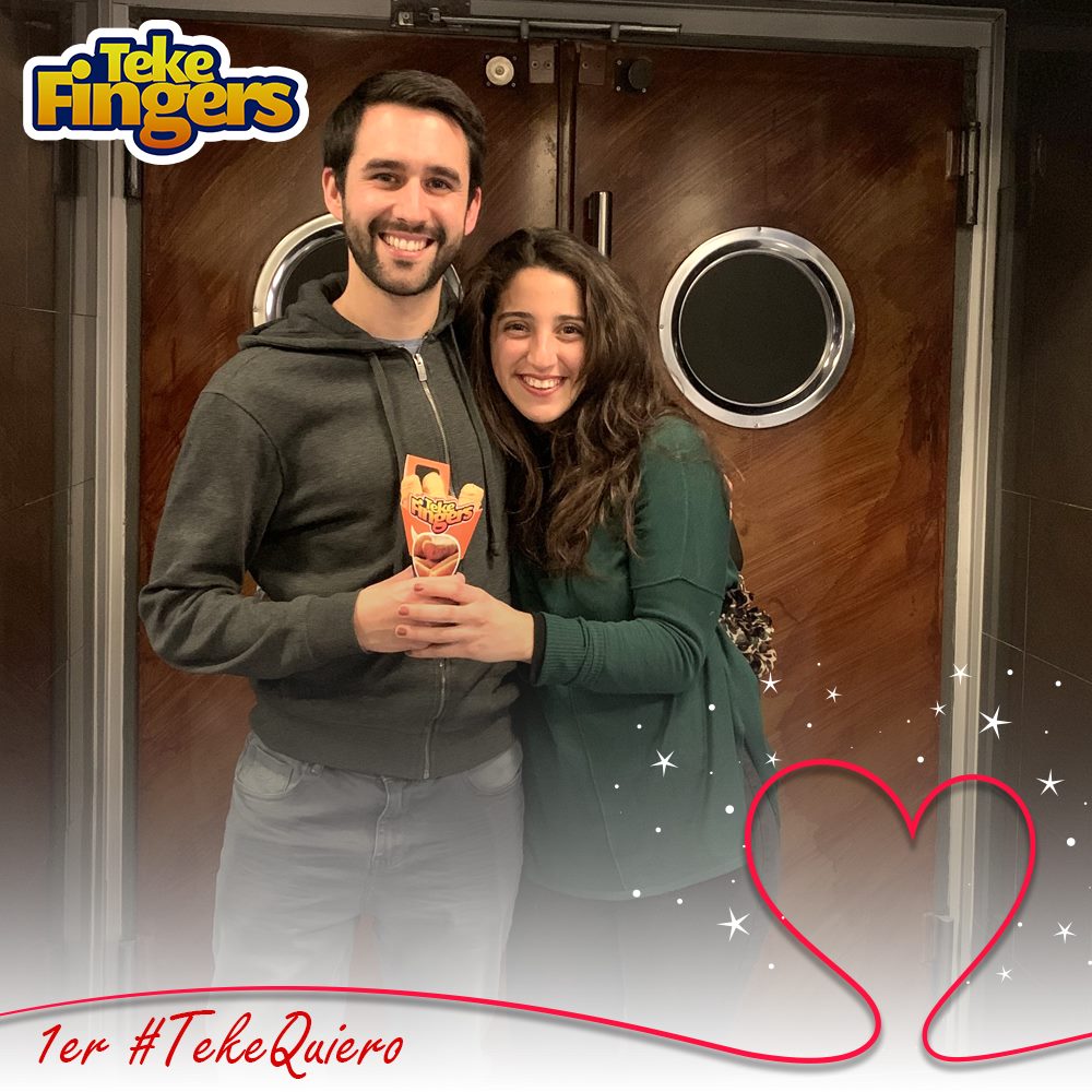 Porque toda historia de #amor empieza con un cono de @Tekefingers, sigue en esta semana la historia de Lorena y Lucas 💑💏👫 #TekeQuiero