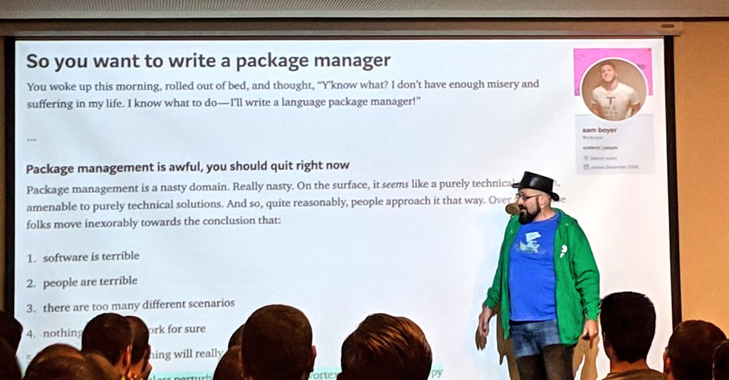 oryband's tweet image. #GoLang modules (better vendoring experiment) by @jfrog at #gopherconil