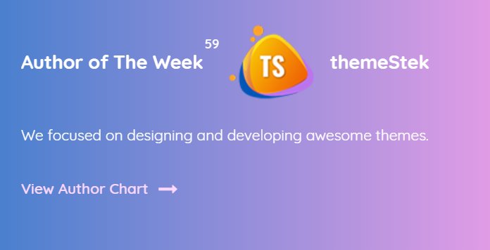 themeStek's tweet image. We are 🎖️ Author of the Week 🎖️ on WPSELECTED site. Thank you @WPSelected  wpselected.com
