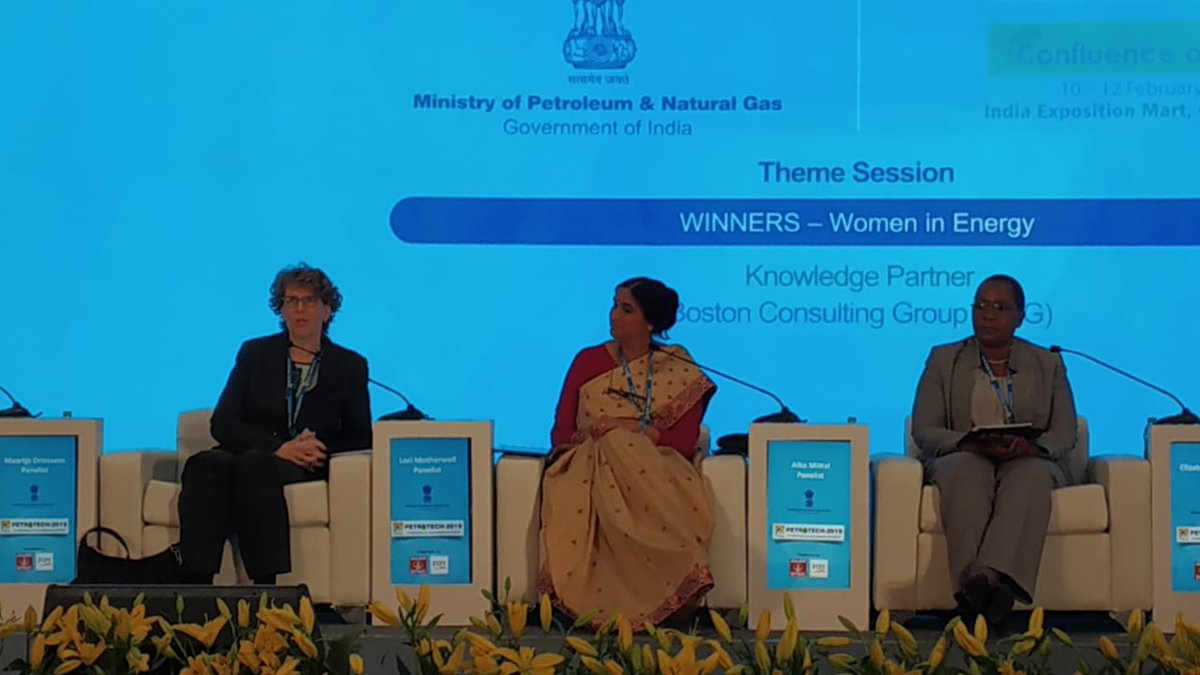 Petrotech2019's tweet image. Dr Alka Mittal ,Director(HR), ONGC talking about changes required for more women in the Industry at &quot;Winners - Women in Energy&quot;, Theme session at @Petrotech2019 
#Petrotech2019.#Petrotech #ConfluenceOfEnergy  #WomenEmpowerment
@ONGC_ @fipiind