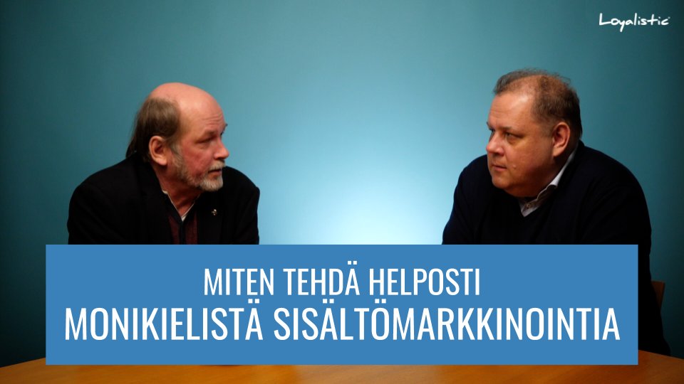 #Video ulkona, käy tsekkaamassa, jos haluat tietää miten tehdä helposti monikielistä #sisältömarkkinointi'a! Asialla <a href="/Loyalistic/">Loyalistic</a>'in <a href="/anttipietila/">Antti Pietilä</a> ja <a href="/Transfluent_FI/">Transfluent</a>:n Ari Nyfors ▶blog.loyalistic.com/fi/miten-tehda…