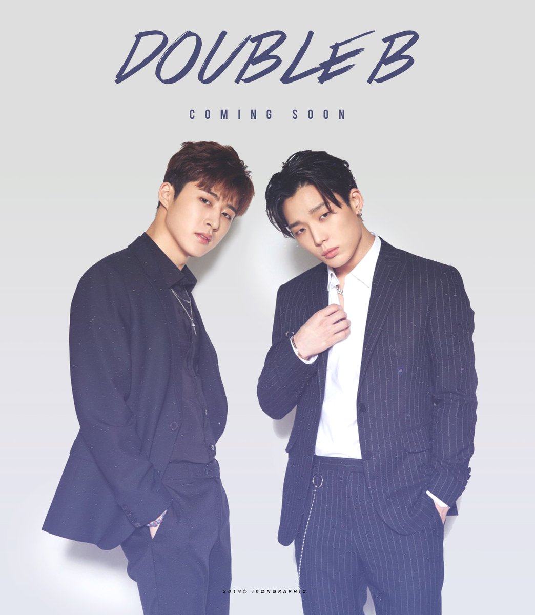 아이콘그래픽 Double B Coming Soon Ikon Bi Bobby Double B 아이콘그래픽 Double B Coming Soon Ikon Bi Bobby Double B