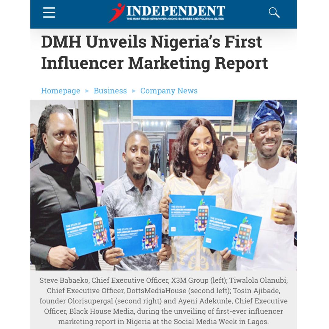 DemolaExpoze's tweet photo. Want to understand what the influencer marketing landscape in Nigeria looks like? Then download and read this first ever influencer marketing report here: https://t.co/iKRvOqSpNG #IMReport https://t.co/K8DzwRuygK
