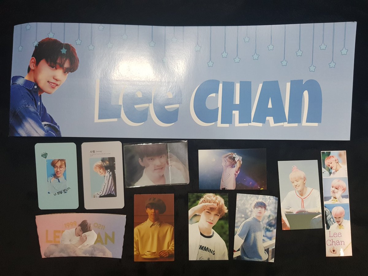 mydeargyu's tweet photo. Thank you so much @DreamWithChan for organising the event! The cupsleeve is just so cute and the photocards as well! All fansupport for Chan, thank you~ 💕🎉

#DREAMWITHCHAN https://t.co/gI70VhC8FJ