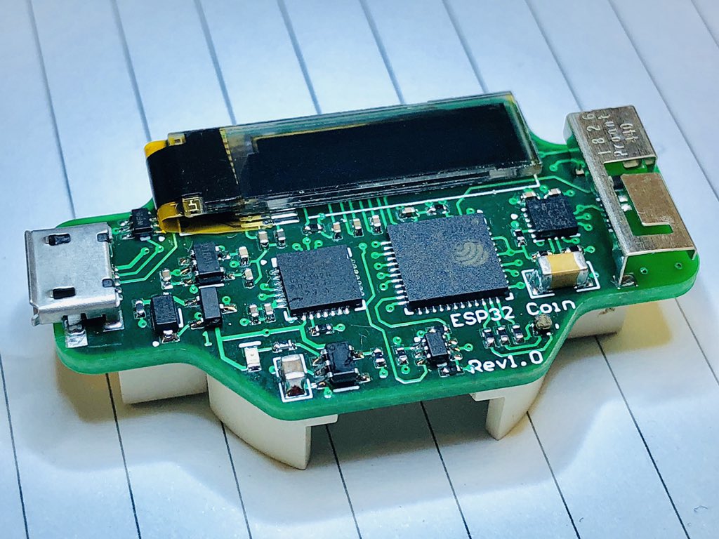 mikerankin's tweet image. ESP32 based project running off of a rechargeable coin cell. In order to make everything fit I had to go to a 4-layer board and use 0402 size components. Schematic, parts list and gerber files to make your own at: github.com/mike-rankin/ES…  #jlcpcb  #esp32 #arduino