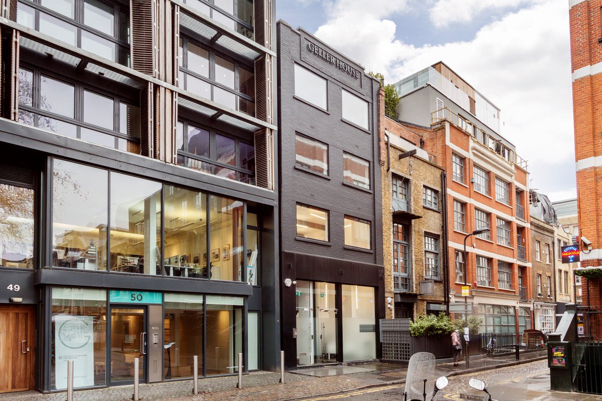 colabspacesuk's tweet image. One of Colab&apos;s first and biggest projects...

Geller House is available now, either the whole space or a floor all to yourself! 

Contact Moe for viewings on 020 7993 8786 or moe@colabspaces.co