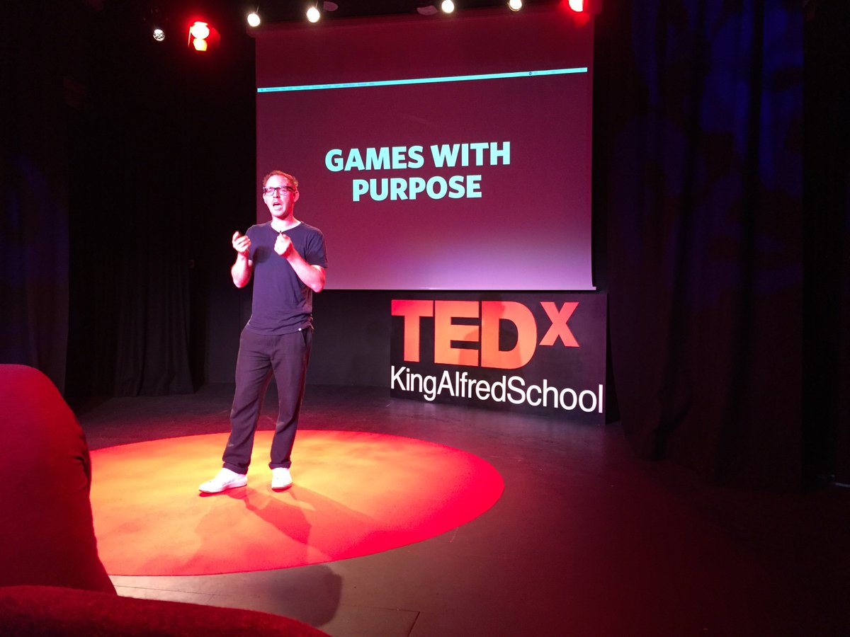 Our Creative Director <a href="/Philstuart/">Phil Stuart</a> delivered his #GamesWithPurpose #TEDx talk this weekend; A manifesto for the role of games beyond entertainment. We’ll post the video as soon as it’s up.