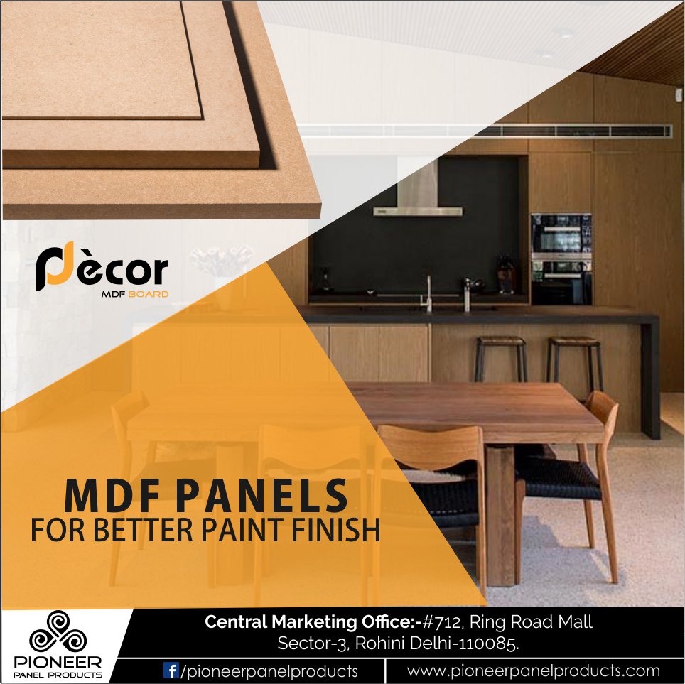 Pioneer_Panel's tweet image. Proud to bring MDF Boards - the latest advancement in the wood board industry. Its higher density makes them ideal for polishing and painting.
Click to know more pioneerpanelproducts.com.
#MDFBoards #QualityBoards #OfficeCabinetManufacturer #MediumDensityFiberBoards