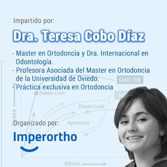 imperortho's tweet photo. ¿Conoces los nuevos arcos GUMMETAL?. Descubre las propiedades y ventajas que te ofrece este innovador material en tus tratamientos de ortodoncia en el curso de GUMMETAL impartido por la Dra. Teresa Cobo Díaz. ¡Inscríbete aquí!: https://t.co/8p9eoMdGCf https://t.co/xM7sh0lBBs