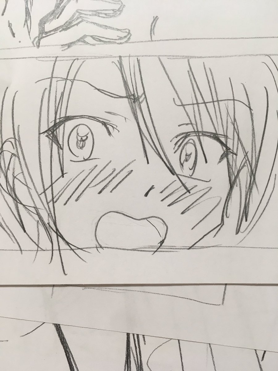 ラフ〜下絵中
平常運転です…^^ 