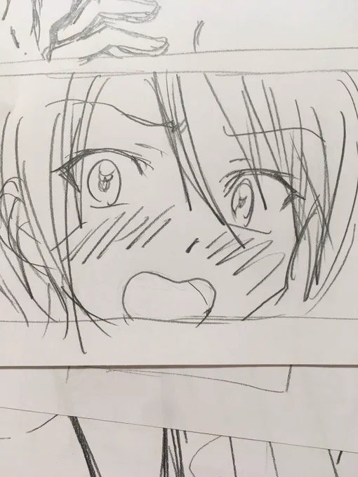 ラフ〜下絵中
平常運転です…^^ 