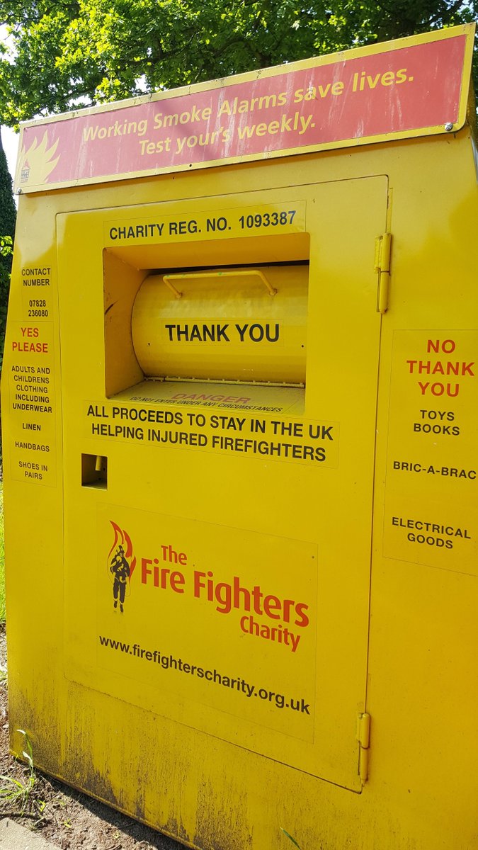 Unfortunately our Charity clothes bin is gone ! Due to several concerns of it's close proximity to the Pedestrian crossing and people parking on/blocking the crossing it has been deemed necessary to remove it. The nearest bins are at Newport/ Bishops Stortford Fire stations
