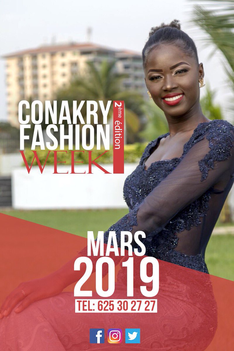 Votre événement est annoncé!
Soyez prêt!
#ConakryFashionWeek #2emeEdition #FashionEvents #FallInMode #ConakryGuinee #Mars2019 #OnomoHotelConakry