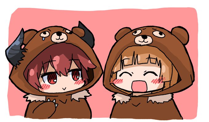 マナリアフレンズ3話の🐻パジャマ 